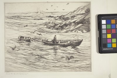 Running In door Charles Herbert Woodbury