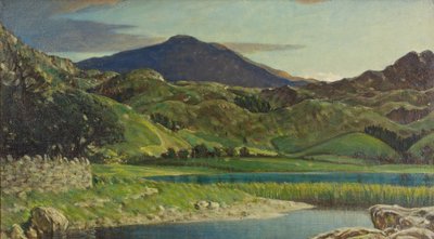 Watendlath Tarn, nabij Keswick, 1919 door Charles John Holmes