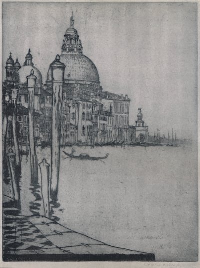 Santa Maria Della Salute, 1902, 1925 door Charles Holroyd