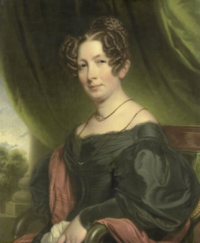 Maria Antoinette Charlotte Sanderson (1782-1859), Echtgenote van Johan Fraser door Charles Howard Hodges