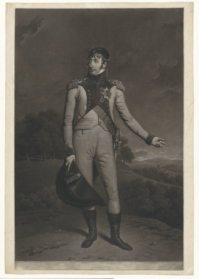 Portret van Lodewijk Napoleon, Koning van Holland door Charles Howard Hodges