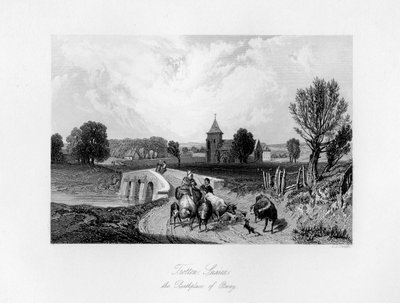 Trotton, Syssex, de geboorteplaats van Otway, 1840 door Charles J. Smith