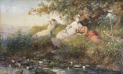 De Lotuseters, 1883 door Charles J. Staniland