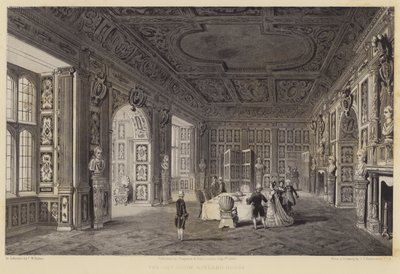 De Vergulde Kamer, Holland House door Charles James Richardson