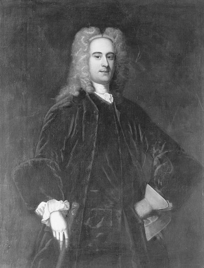 Portret van Dr. Martin Lister door Charles Jervas