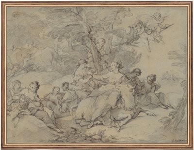 De Ontvoering van Europa door Charles Joseph Natoire