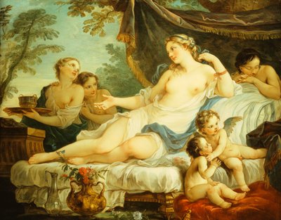 De Tijd van Venus door Charles Joseph Natoire