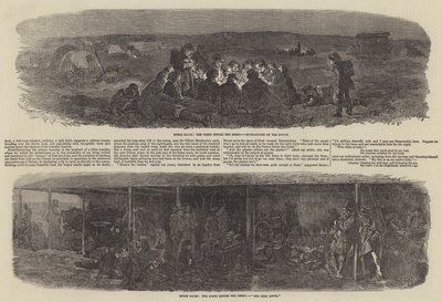 Epsom Races door Charles Keene