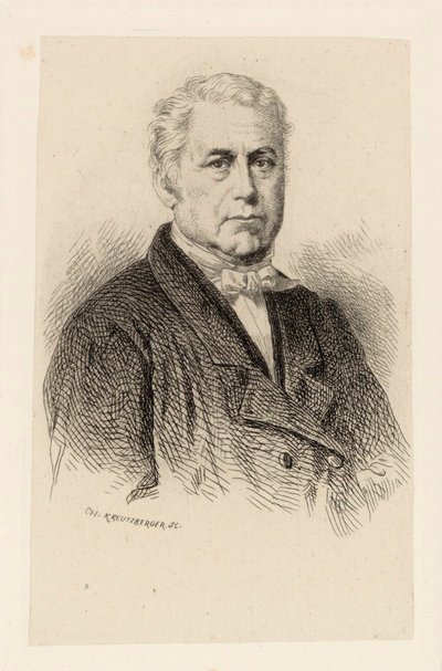 Portret van de componist Wilhelm Kienzl 1857-1941 door Charles Kreutzberger