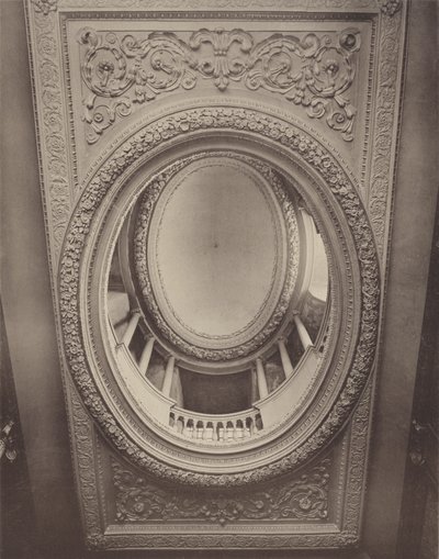 Ashburnham House, Westminster, koepel boven de trap door Charles Latham