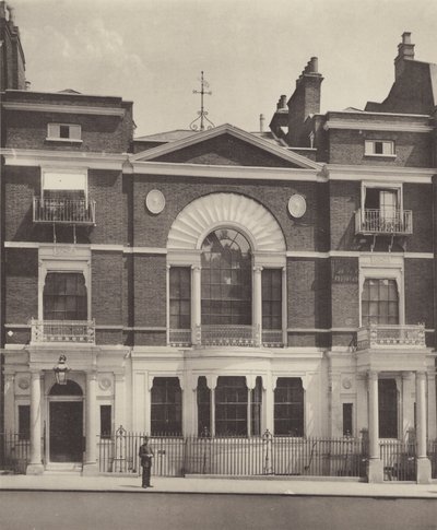 Boodles Club, St James Street, Zuidwest door Charles Latham