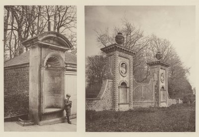 Coleshill, Berkshire, een Nissenhut, Poort bij de Achteringang door Charles Latham