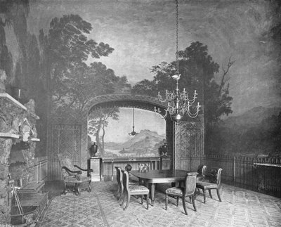 Drakelow Hall: De Geschilderde Eetkamer door Charles Latham
