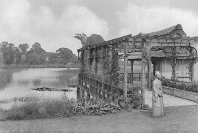 Theehuis aan het Meer door Charles Latham