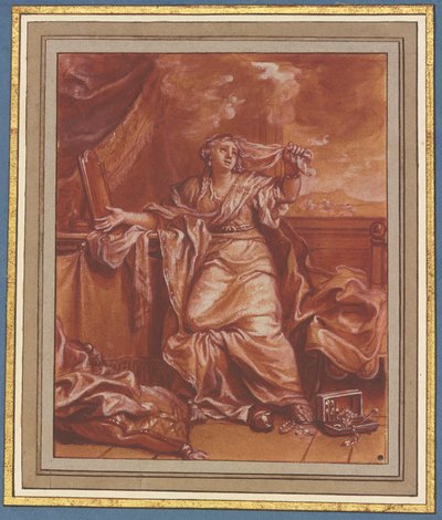 Die reuige Magdalena door Charles Le Brun