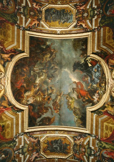 De doortocht van de Rijn ... door Charles Le Brun