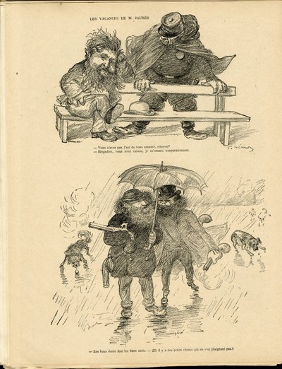 Illustratie door Charles Leandre (1862-1934) in Le Rire door Charles Leandre