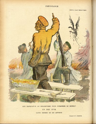 Illustratie van Charles Leandre (1862-1934) in Le Rire door Charles Leandre