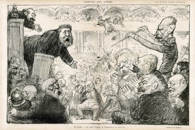 Illustratie van Charles Leandre (1862-1934) in Le Rire door Charles Leandre