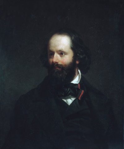 Portret van de kunstenaar door Charles Loring Elliott