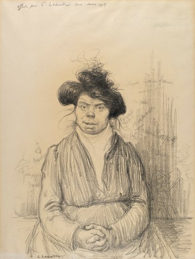 Boerin door Charles Lucien Leandre
