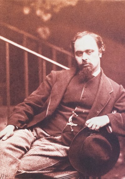 Dante Gabriel Rossetti door Charles Lutwidge (1832 98) Dodgson
