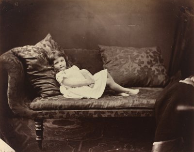 Xie Kitchin,1869 (foto) door Charles Lutwidge (1832-98) Dodgson