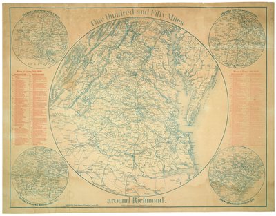 Honderdvijftig mijl rond Richmond door Charles Magnus