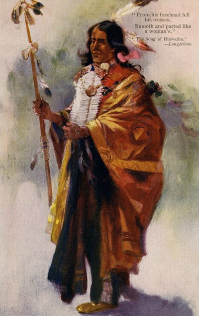 Hiawatha door Charles Marion Russell