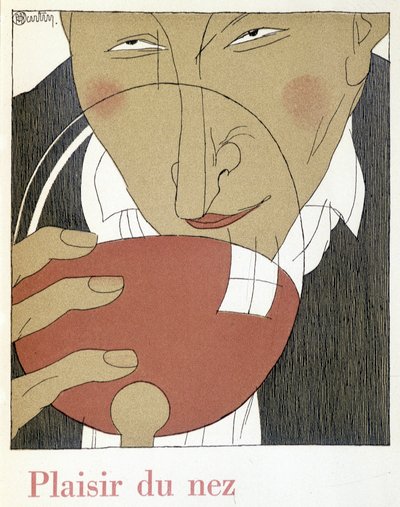 Pleasure du nez - in Monseigneur le vin, fascicle des Etablissements Nicolas door Charles Martin