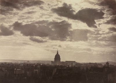 Luchtstudie, Parijs door Charles Marville