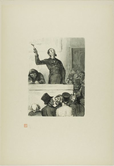 Het Veilinghuis: De Veilingmeester door Charles Maurand