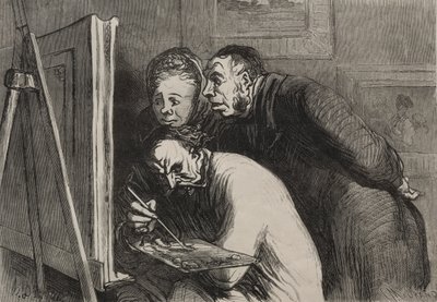 De Schilders en de Bourgeois door Charles Maurand