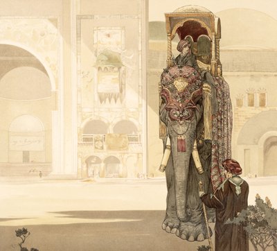 Ceremoniële olifant, uit 