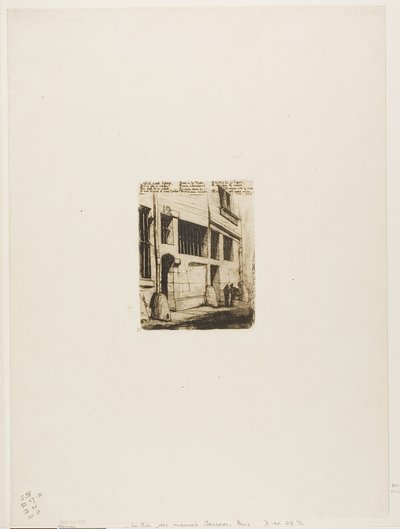 De straat van de Slechte Jongens door Charles Meryon