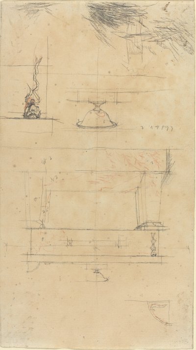 Graf van Molière door Charles Meryon