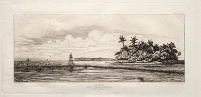 Oceanië door Charles Meryon