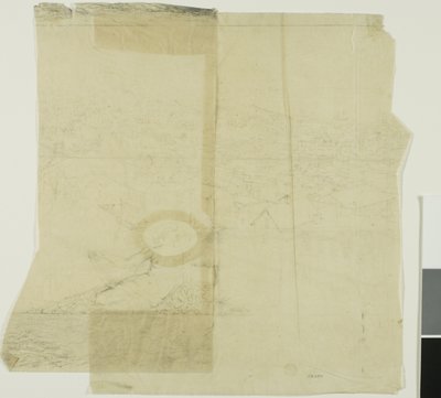 Studie voor San Francisco, midden linkerdeel door Charles Meryon
