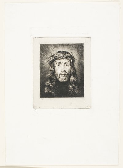 Het Gezicht van Christus door Charles Meryon