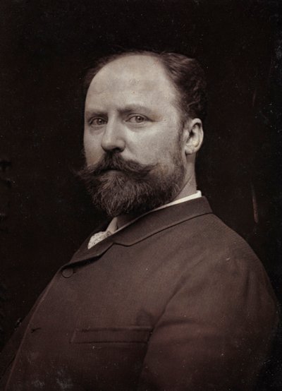 Album Artistique et Biographique, 5e jaar, Salon 1885; portret van de Franse schilder Paul Louis Narcisse Grolleron (1848-1901) door Charles Michelez
