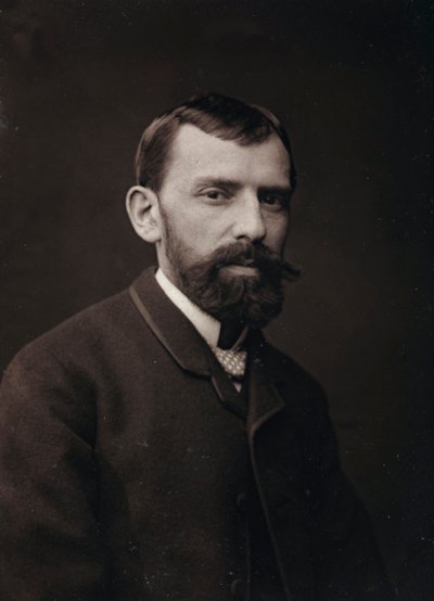 Album Artistique et Biographique, 5e jaar, Salon 1885; portret van de Franse schilder Victor Gabriel Gilbert (1847-1933) door Charles Michelez