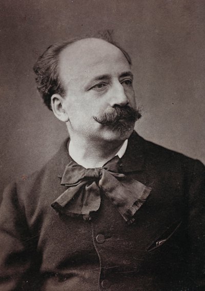 Album Artistique et Biographique, 5e jaar, Salon 1885; portret van de Franse schilder Louis Deschamps (1846-1902) door Charles Michelez