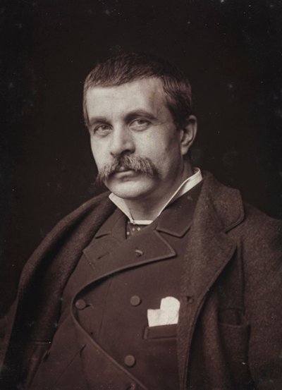 Album Artistique et Biographique, 5e jaar, Salon 1885; portret van de Franse schilder Jean-Jules-Antoine Lecomte du Nouÿ (1842-1923) door Charles Michelez