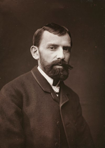 Album Artistique et Biographique, 6e jaar, Salon 1885; portret van de Franse schilder Victor Gabriel Gilbert (1847-1933) door Charles Michelez
