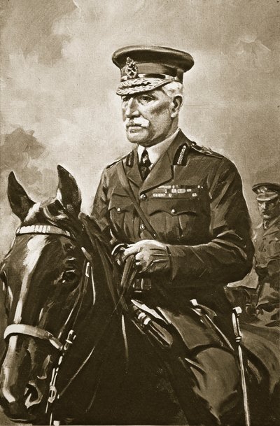 Generaal Sir Horace Lockwood Smith-Dorrien K.C.B, 1914-19 door Charles Mills Sheldon