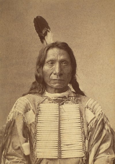 Mahpiya Luta (Rode Wolk), 1880 door Charles Milton Bell