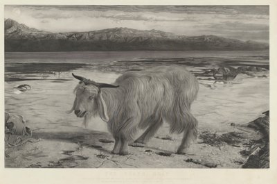 De Zondebok door Charles Mottram after William Holman Hunt