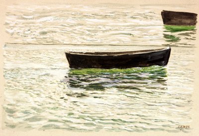 Sloepen door Charles Napier Hemy