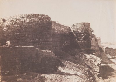 Arles: Romeinse stadswallen door Charles Nègre