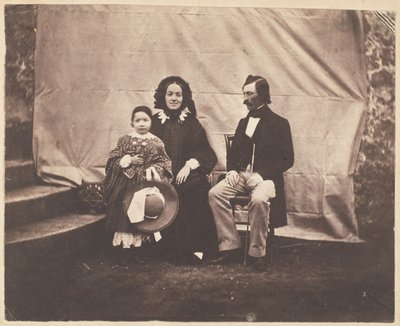 Familiegroep door Charles Nègre